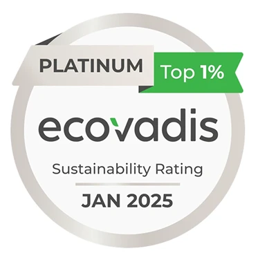 Médaille ecovadis platinium